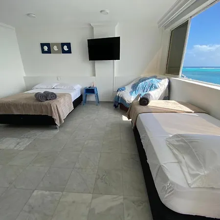 Apartamentos Con Playa Privada Y Vista Al Mar San Andres  Exterior photo